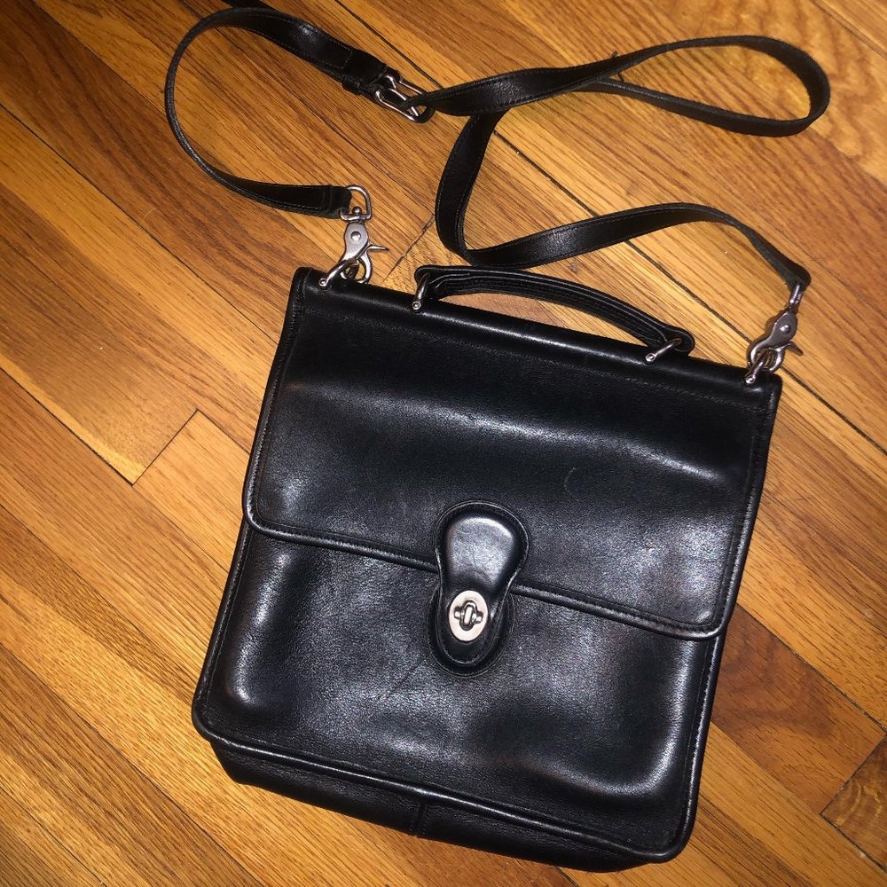 Vintage Black Coach Purse